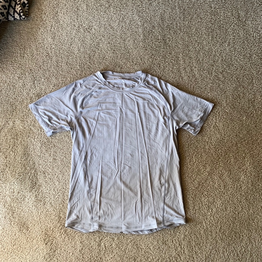 Mens Lululemon T-Shirt Grey - Size Large L